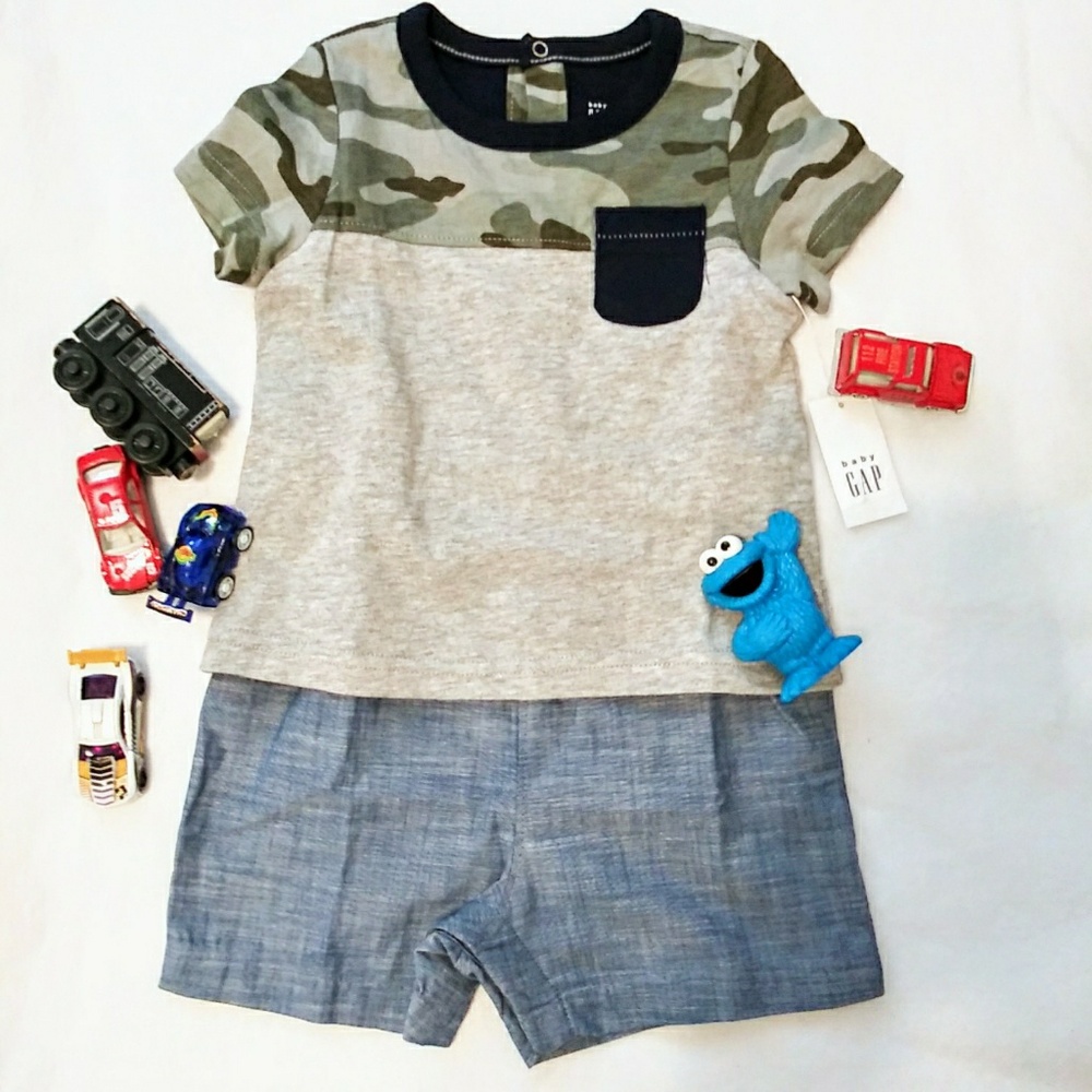 Baby Gap 2-in-1 Shorty One-piece